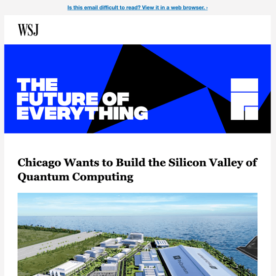 Wall Street Journal Future of Everything Newsletter December 2024